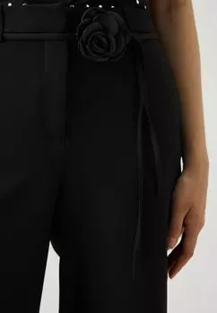 Брюки Vmflorentina Straight Vero Moda, черные