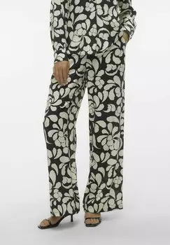 Брюки VMGAJA HOHE TAILLE Vero Moda, черный