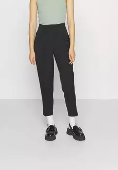 Брюки Vmisabel Tapered Pant Vero Moda Petite, черный