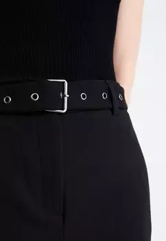 Брюки VMMIRA WIDE EYELETS PANTS Vero Moda, черный