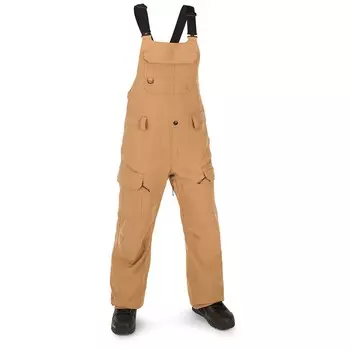 Брюки Volcom Creston 3D Stretch Bib женские, карамельный