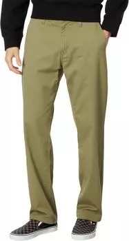 Брюки Volcom Frickin Regular Stretch Chino Pants, цвет Thyme Green