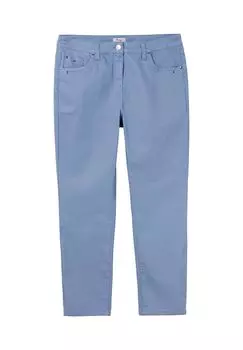 Брюки в цветном джинсовом исполнении sheego, цвет Mittelblau