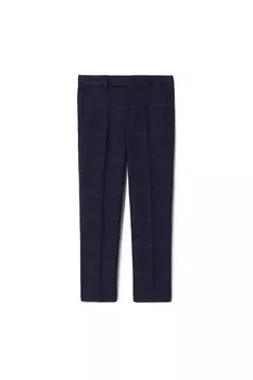 Брюки в клетку для мальчика Moss, синий