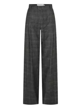 Брюки в клетку JANE, серый