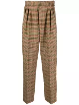 Брюки в клетку KENZO, нейтральный
