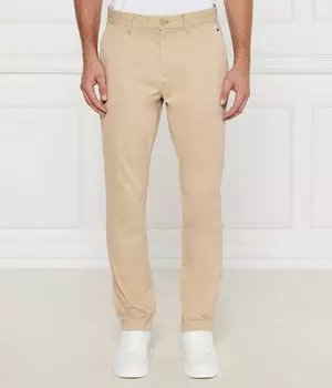 Брюки в Остине Regular fit Tommy Jeans, желтый