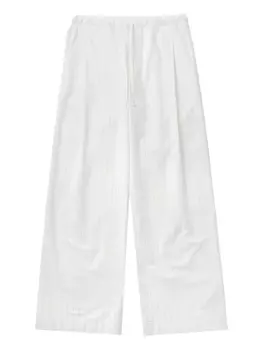 Брюки в полоску 1989 STUDIO, белый