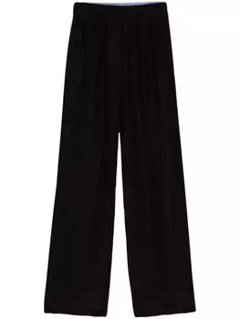 Брюки в полоску Alysi, красный