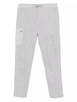 Брюки в полоску Sease, серый