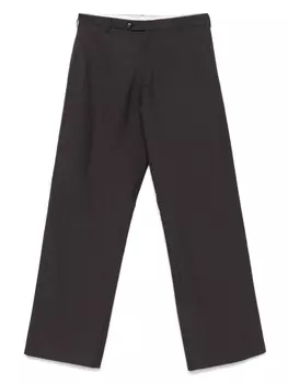 Брюки в полоску Socit Anonyme, коричневый