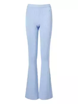 Брюки в рубчик Courrges, синий