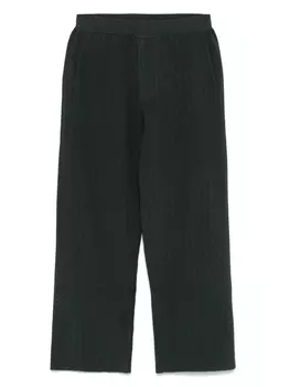 Брюки в рубчик Emporio Armani, серый