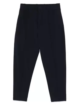 Брюки в рубчик Emporio Armani, синий
