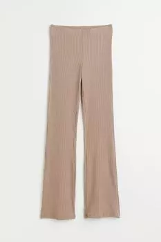 Брюки в рубчик H&amp;M, бежевый