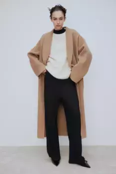 Брюки в рубчик H&M, черный