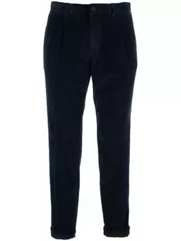 Брюки в рубчик Incotex, синий