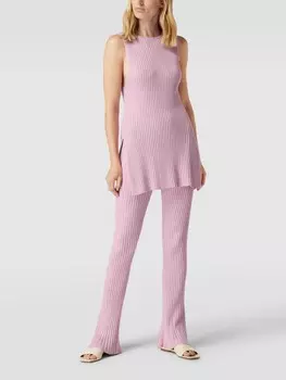 Брюки в рубчик, модель Lonie EDITED, пыльно-розовый