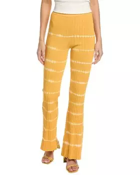 Брюки в рубчик Sandro, желтый