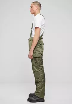 Брюки в стиле милитари Brandit, оливковый