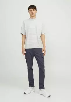Брюки в стиле милитари Jack & Jones, темно-синий
