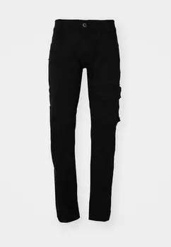 Брюки в стиле милитари LIEUTENANT Alpha Industries, черный