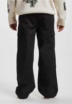Брюки в стиле милитари PARACHUTE DEF, черный