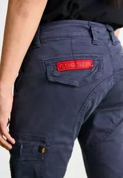 Брюки в стиле милитари PETROL PATCH PANT Alpha Industries, темно-синий