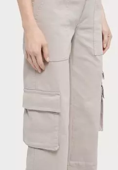 Брюки в стиле милитари REGIO MAX&Co., светло-серый