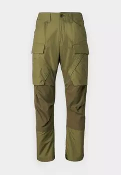 Брюки в стиле милитари REGULAR TAPERED FIT CARGO G-STAR, зеленый