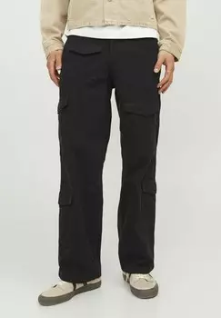 Брюки в стиле милитари WIDE LEG FIT Jack & Jones, черный