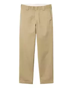 Брюки в стиле рабочей одежды Master Pant Carhartt Wip, бежевый