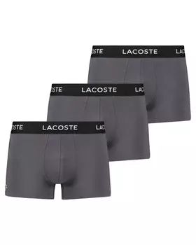 Брюки в стиле ретро, 3 шт. Lacoste, серый
