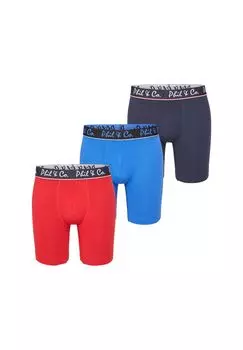 Брюки в стиле ретро, длинные боксеры из джерси Phil & Co. Berlin, цвет Navy Red Blue Herren