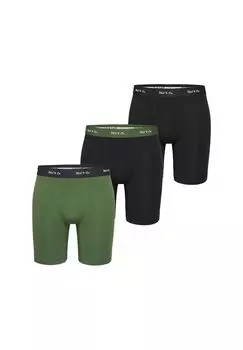 Брюки в стиле ретро, длинные боксеры из джерси Phil & Co. Berlin, цвет Black Green Herren