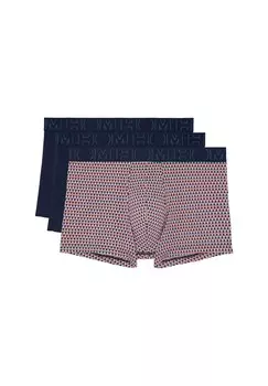 Брюки в стиле ретро Giangi Boxer HOM, цвет Navy Print/navy/navy