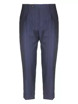 Брюки в тонкую полоску Berwich, синий