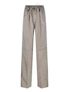 Брюки в тонкую полоску DARKPARK, нейтральный