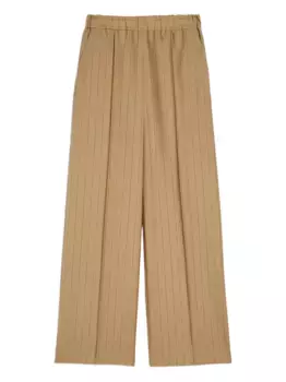 Брюки в тонкую полоску JIL SANDER, нейтральный