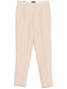 Брюки в тонкую полоску Peserico, нейтральный
