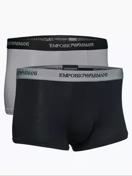 Брюки в упаковке 2 шт. Emporio Armani, черный