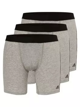 Брюки в упаковке 3 шт. Adidas Performance, серый