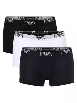 Брюки в упаковке 3 шт. Emporio Armani, черный