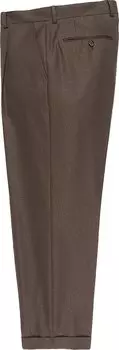 Брюки Wacko Maria Pleated Pants (Type-2) 'Brown', коричневый