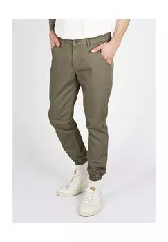 Брюки вафельные для бега HONESTY RULES, оливковый