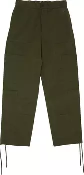 Брюки Wales Bonner Drill Earth Trousers 'Green', зеленый