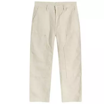 Брюки Walter с двойными наколенниками Carhartt Wip, цвет natural rinsed