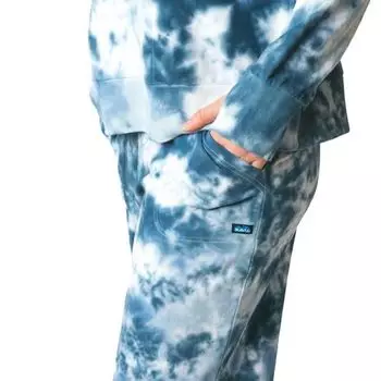 Брюки Wanderflow женские KAVU, цвет Sky Tie Dye