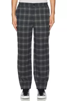 Брюки WAO Plaid Trouser, цвет grey & black