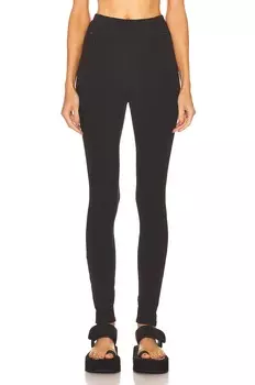 Брюки Wardrobe.Nyc Back Zip Legging, черный